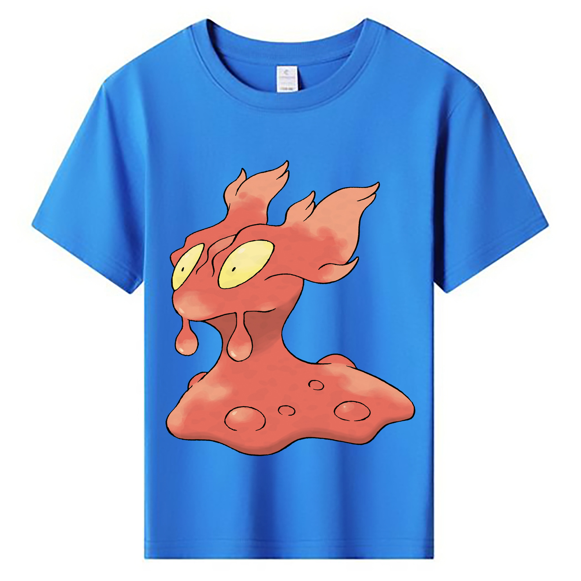（画像用） ポケットモンスター Pokémon 綿100％キッズTシャツ（フロントプリント）